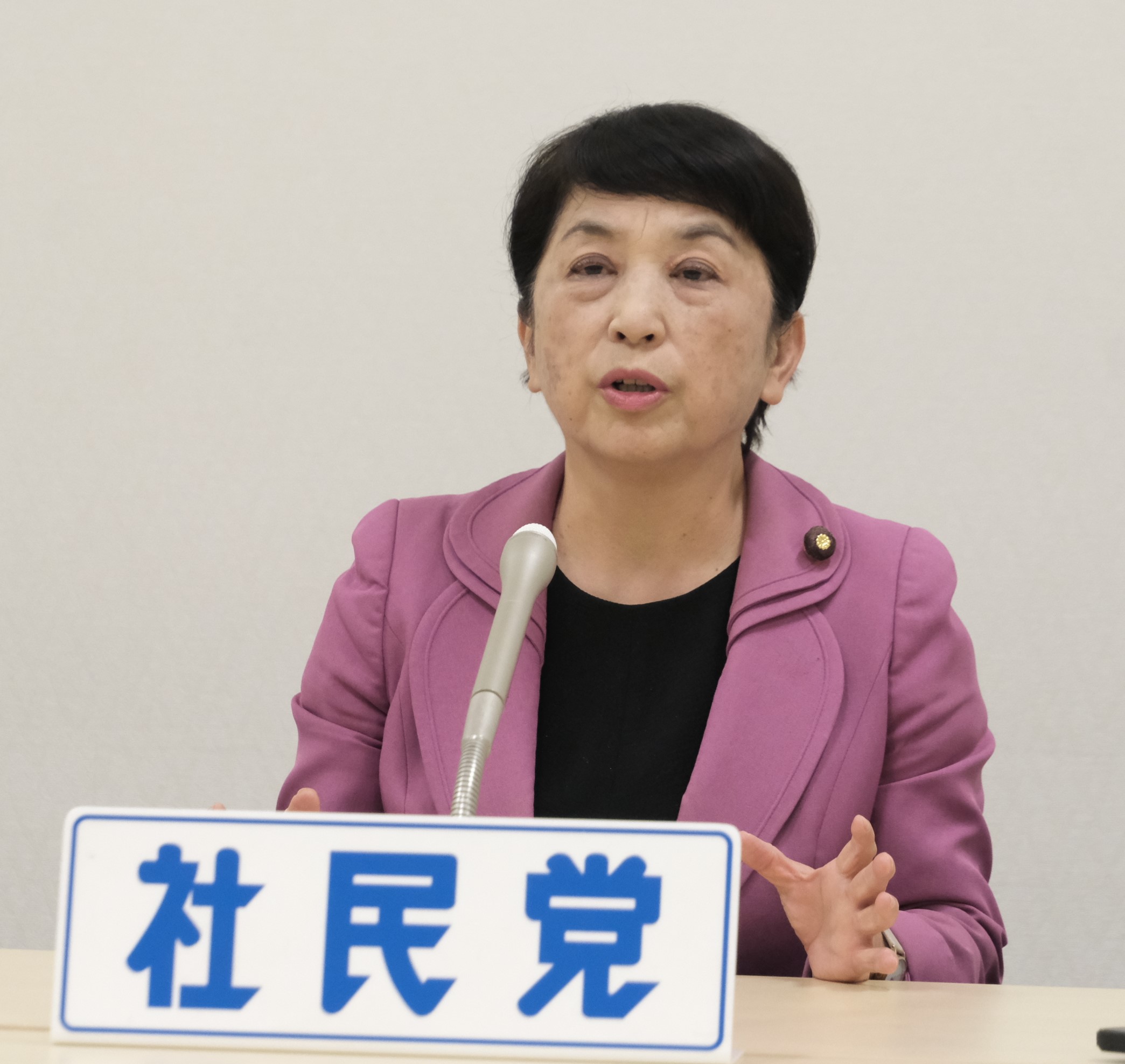 11月20日の福島党首会見】「103万円の壁」上限上げに賛成