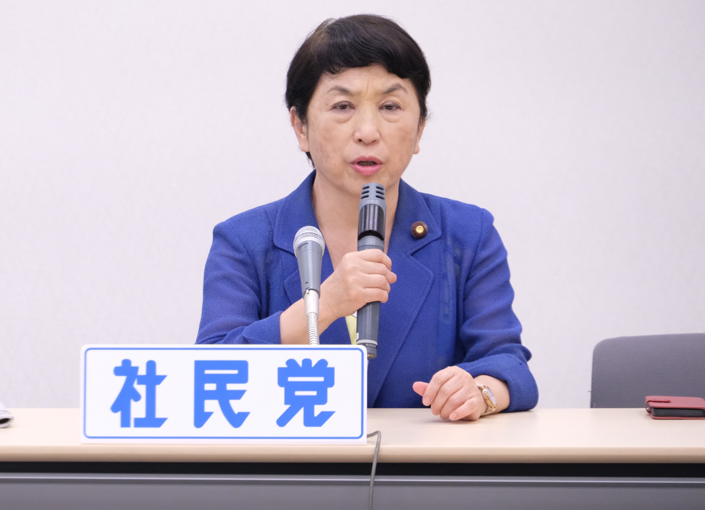 9月17日の福島党首会見】政治空白を続ける市民不在の自民党総裁選を